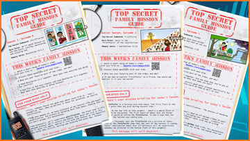 Sample of Spyence’s printable family mission guide for home discipleship