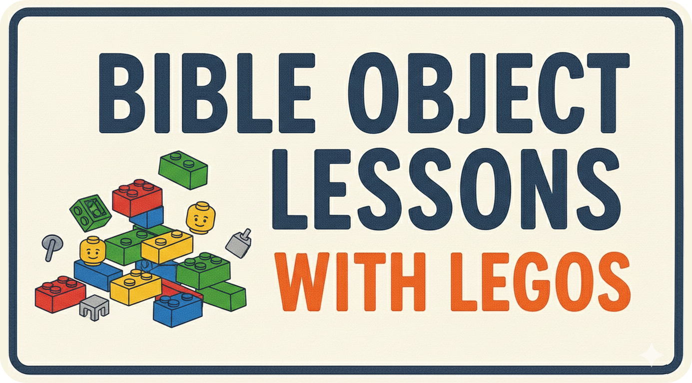 Bible Object Lessons with LEGO bricks: Kids Church Discipleship Brick by Brick