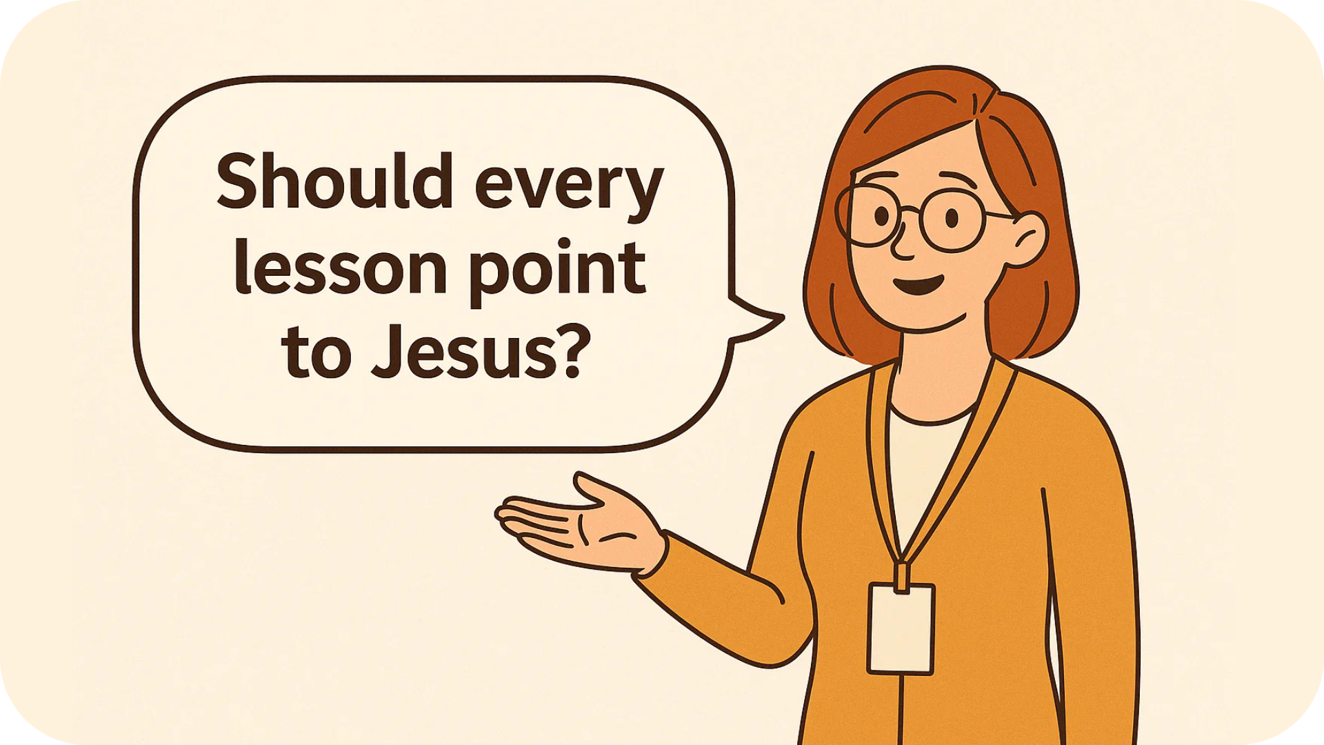 Christ-Centered Kids Ministry Curriculum (What about God-the-Father-Centered and Holy-Spirit-Centered?)