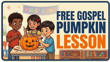 Pumpkin Object Lesson for Kids Church | Share the Gospel in a Fun Way