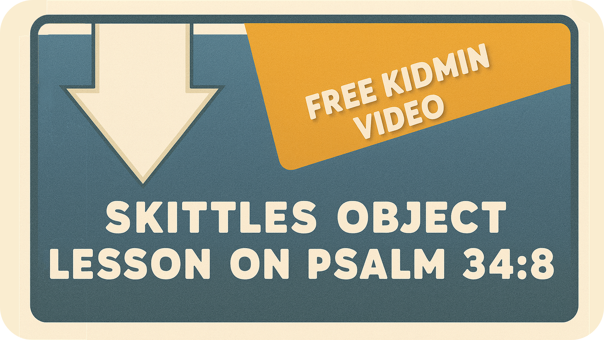 Teach Children About God with This Bible Verse (and a Bag of Candy)