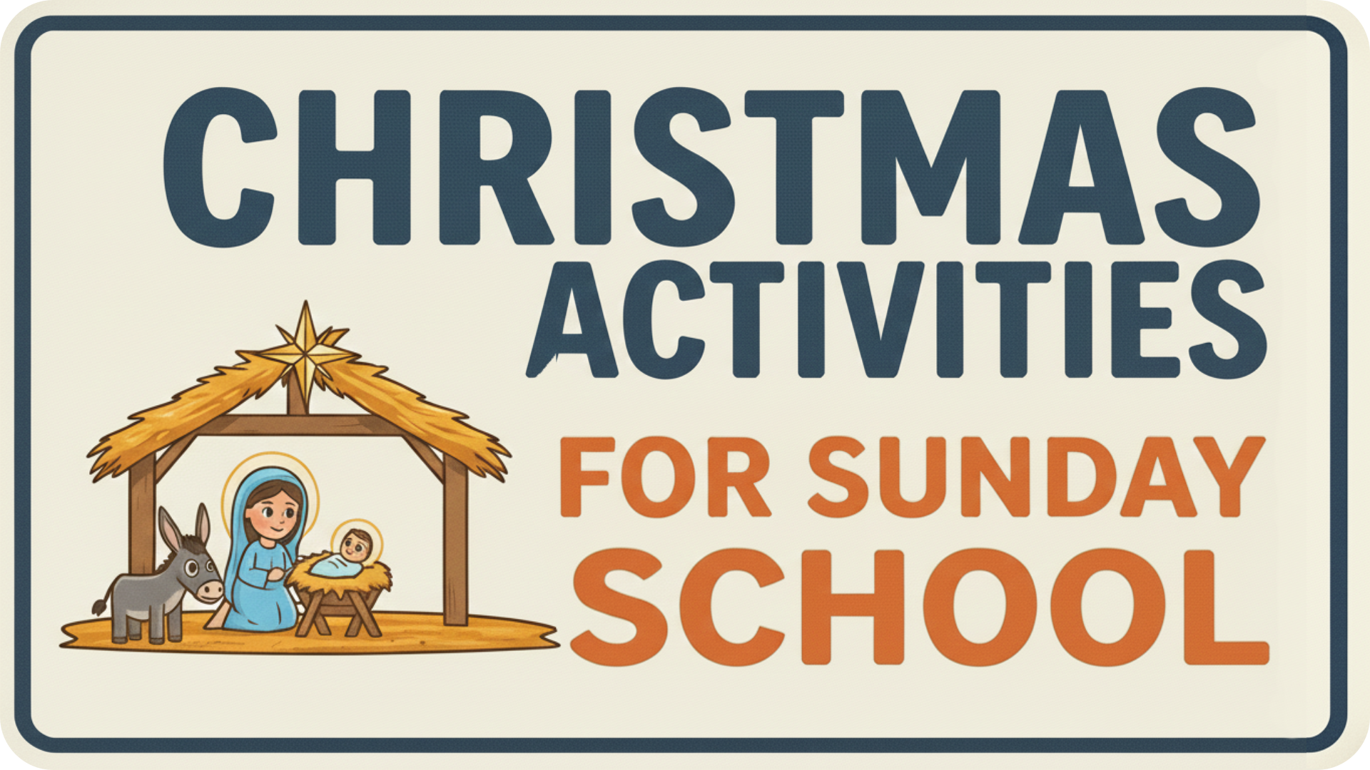 Spyence curriculum graphic introducing Christmas activities and lessons for children’s ministry.