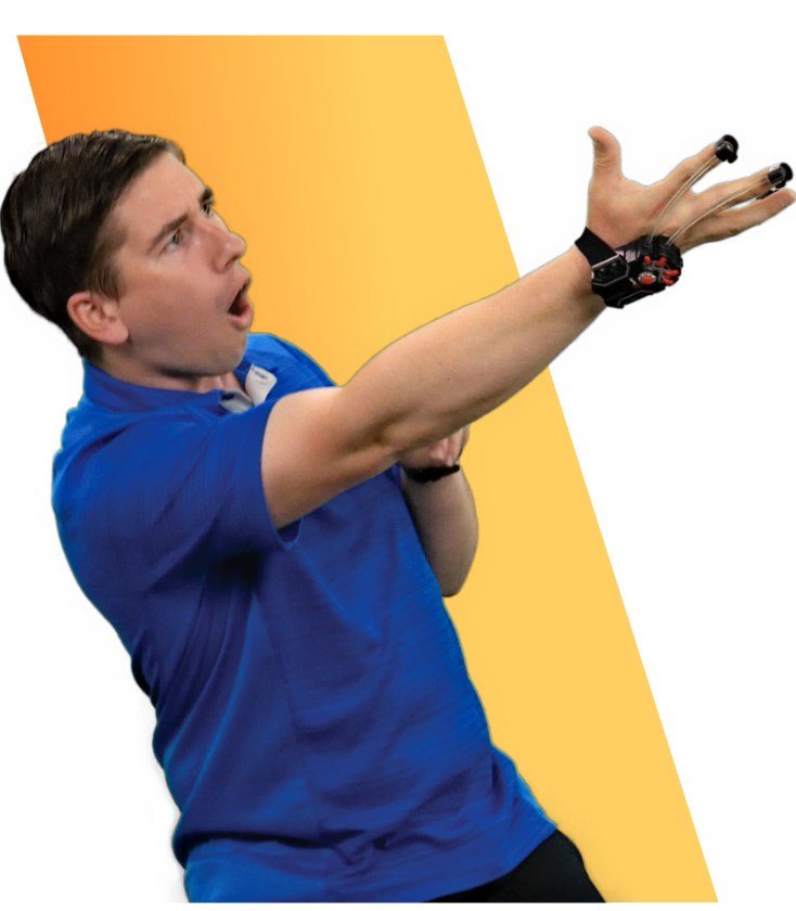 Chris from Spyence—a fun-loving character who learns theology along with the kids in the audience
