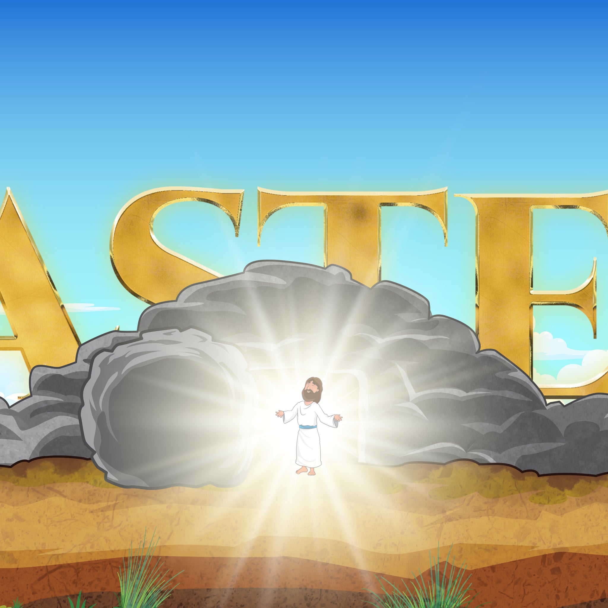 Spyence Easter unit cover image focused on Jesus’ death and resurrection