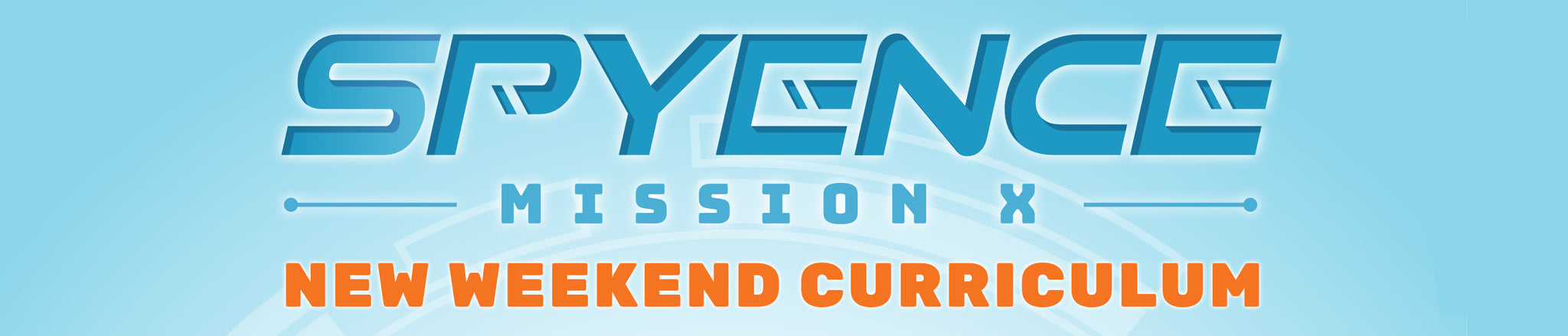 Logo for new gospel-centered weekend curriculum for children’s ministry – Spyence Mission X