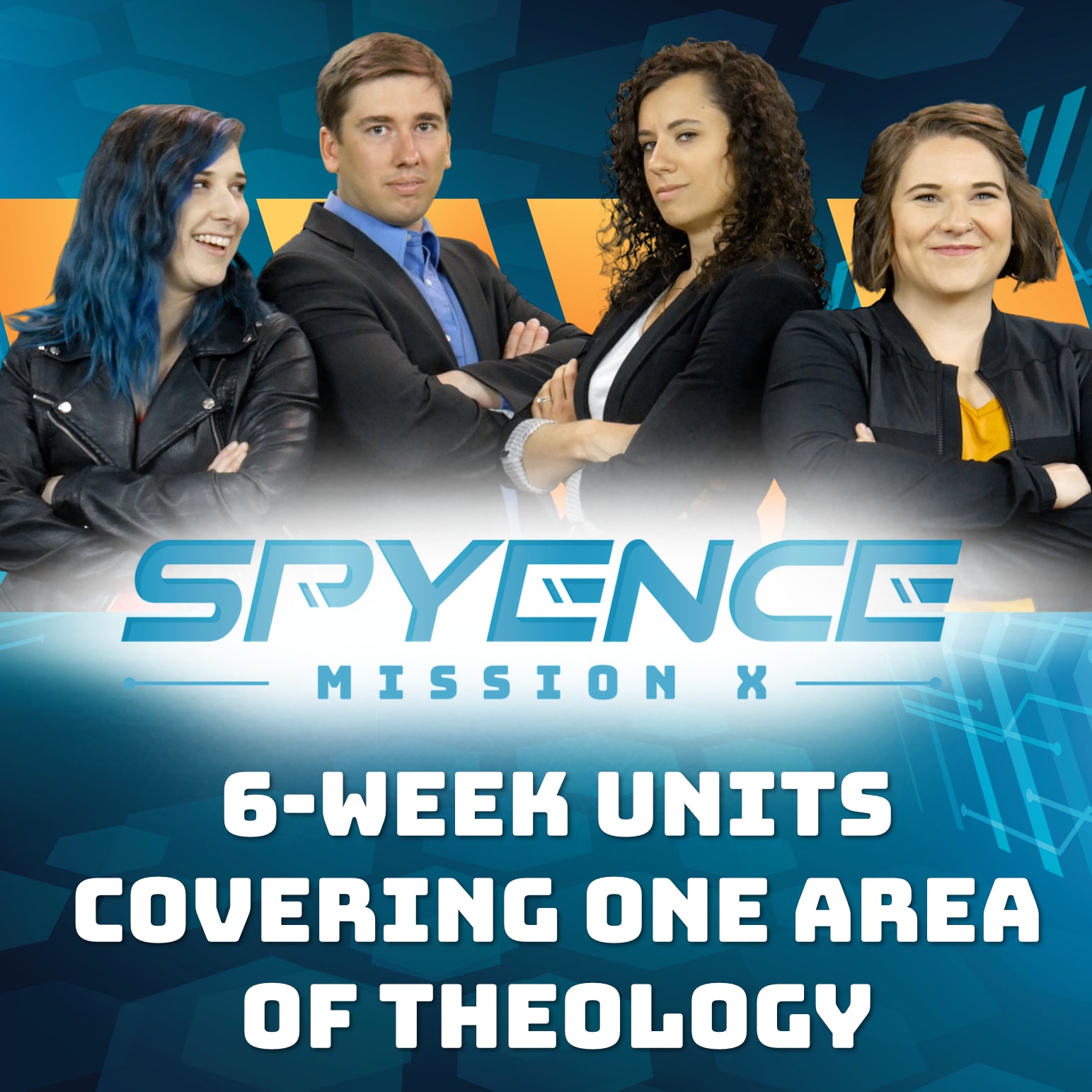 Spyence regular seasons collection featuring gospel-centered lessons on salvation, the Bible, God, the Church, and Jesus