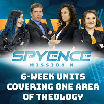 Spyence regular seasons collection featuring gospel-centered lessons on salvation, the Bible, God, the Church, and Jesus