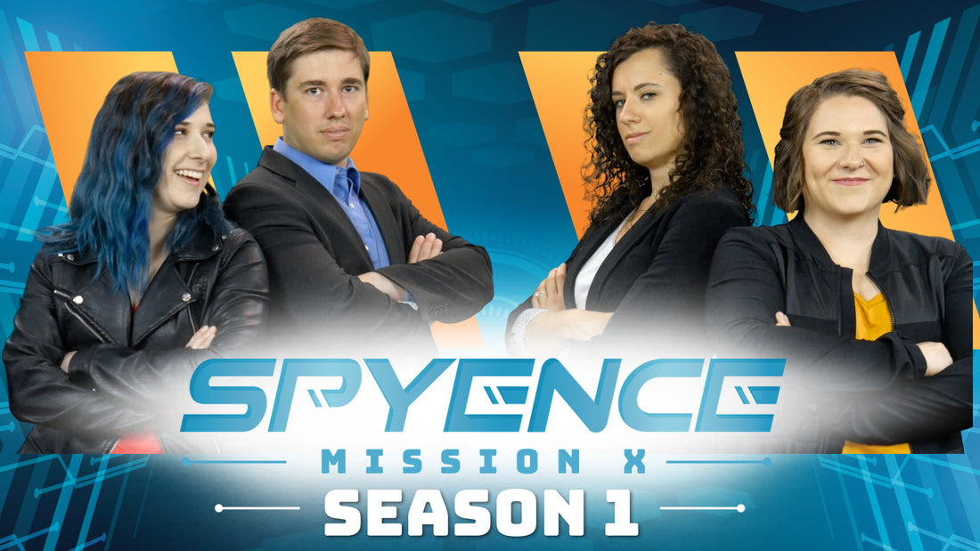 Spyence Season 1 cover image featuring cast for kids curriculum on salvation