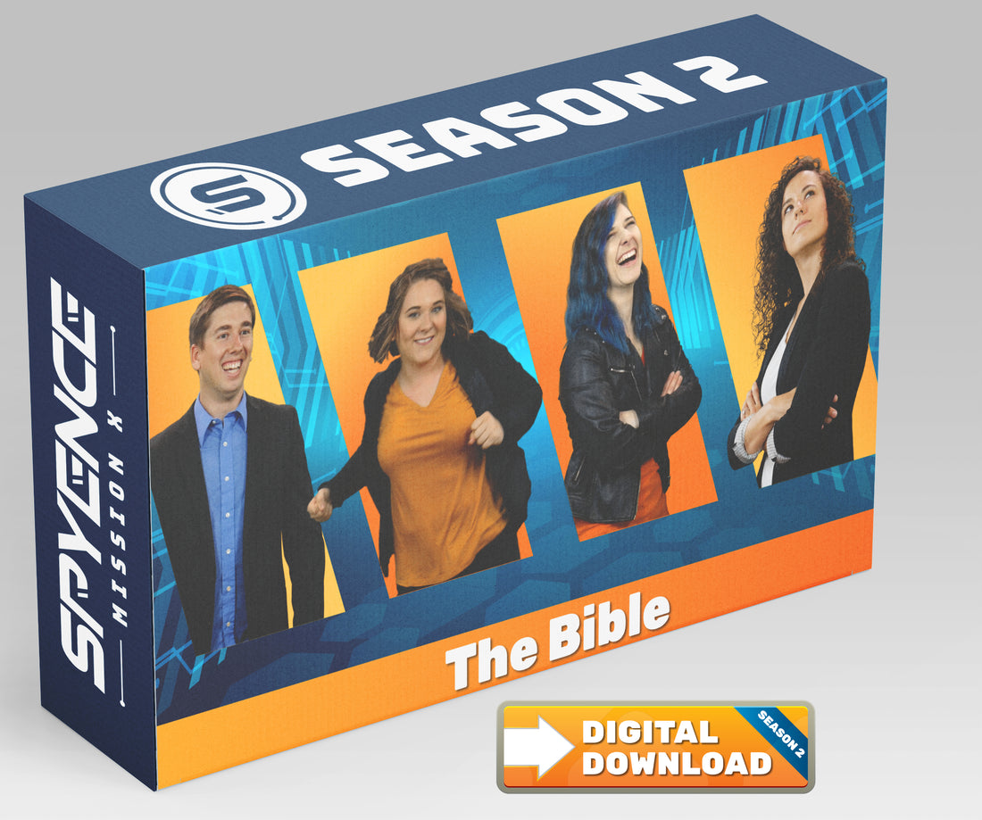 Spyence Season 2 exciting gospel-centered kids church curriculum that teaches kids about the Bible with fun science experiments