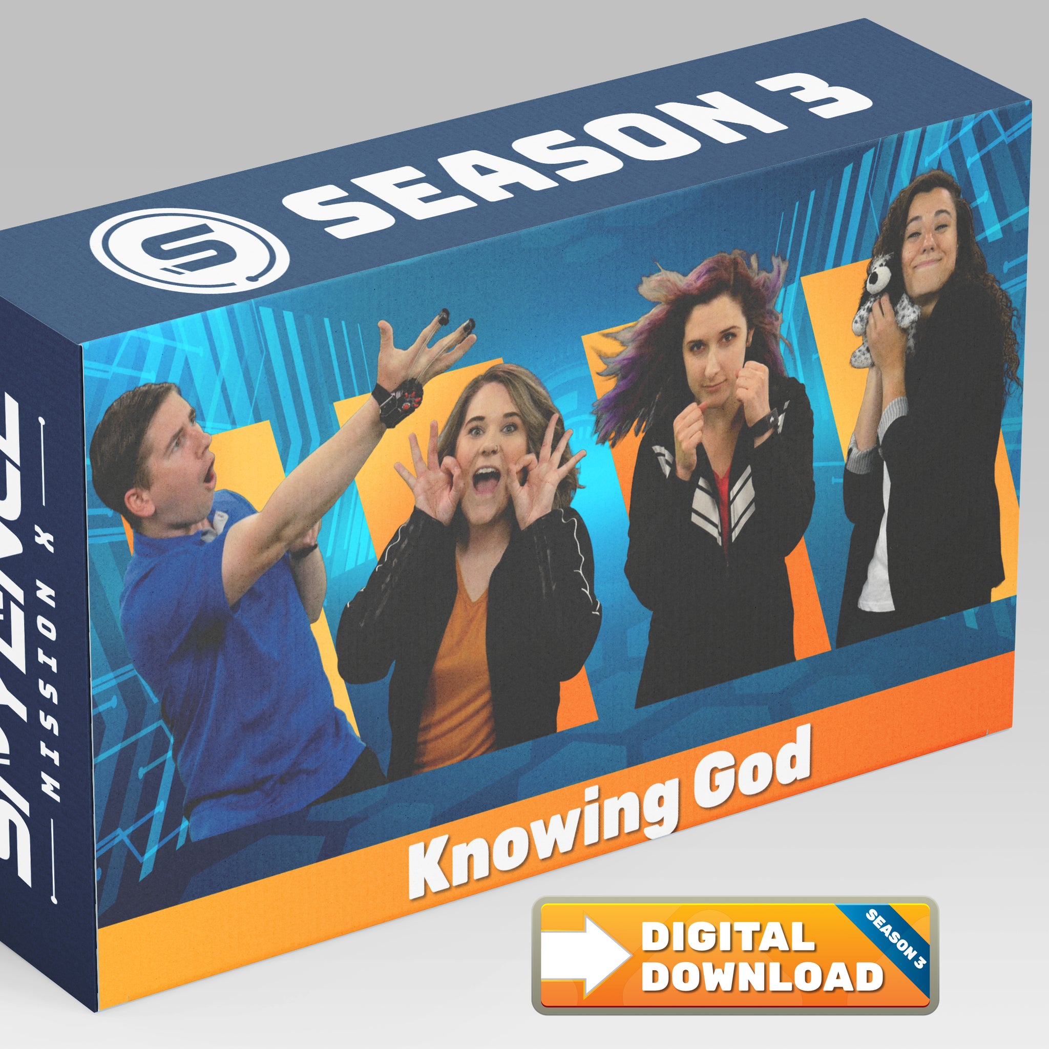 Spyence Season 3 interactive gospel-centered kids church curriculum about knowing God with wacky science experiments