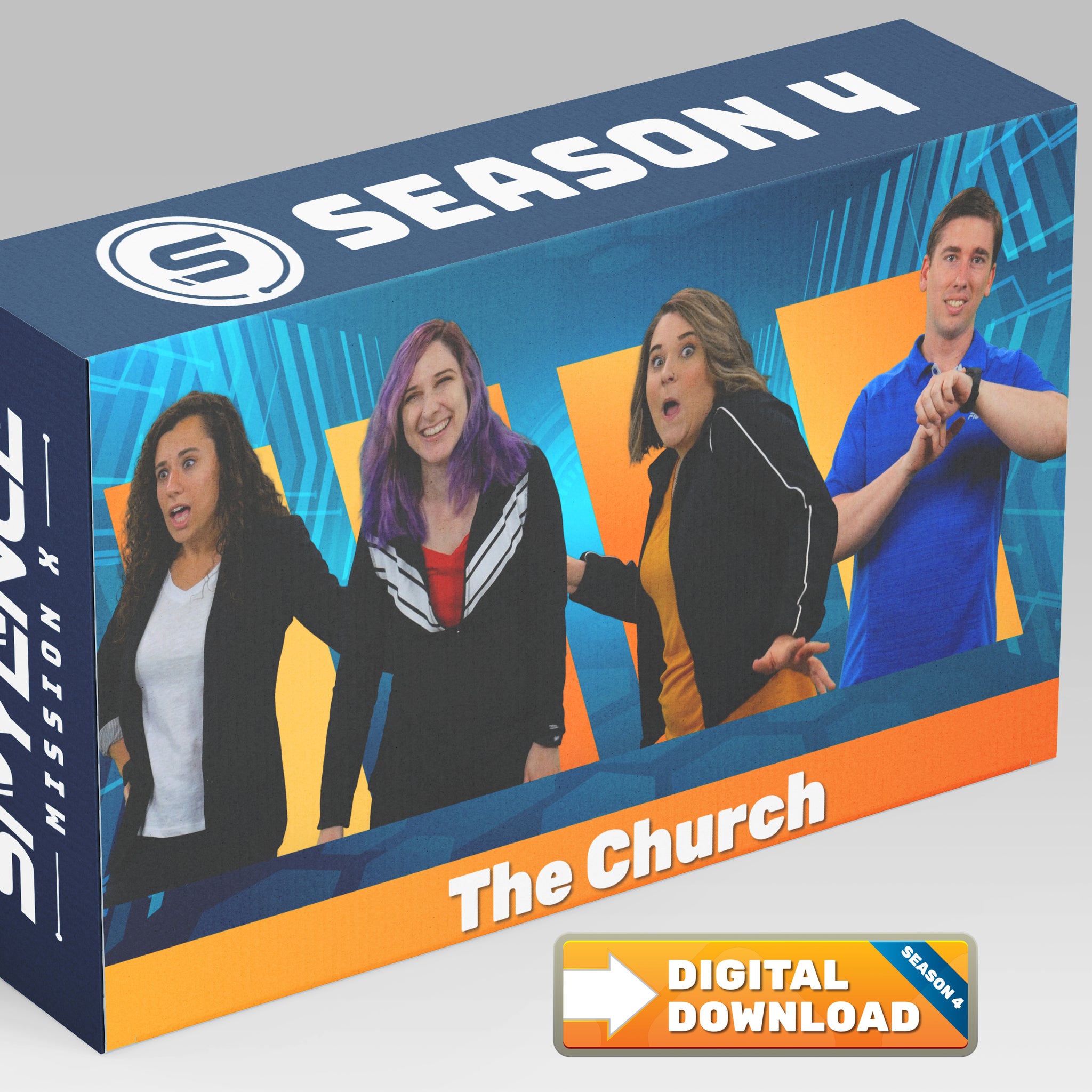 Spyence Season 4 gospel-centered kids church and Sunday school curriculum on the Church, Baptism, Communion, Giving, and more