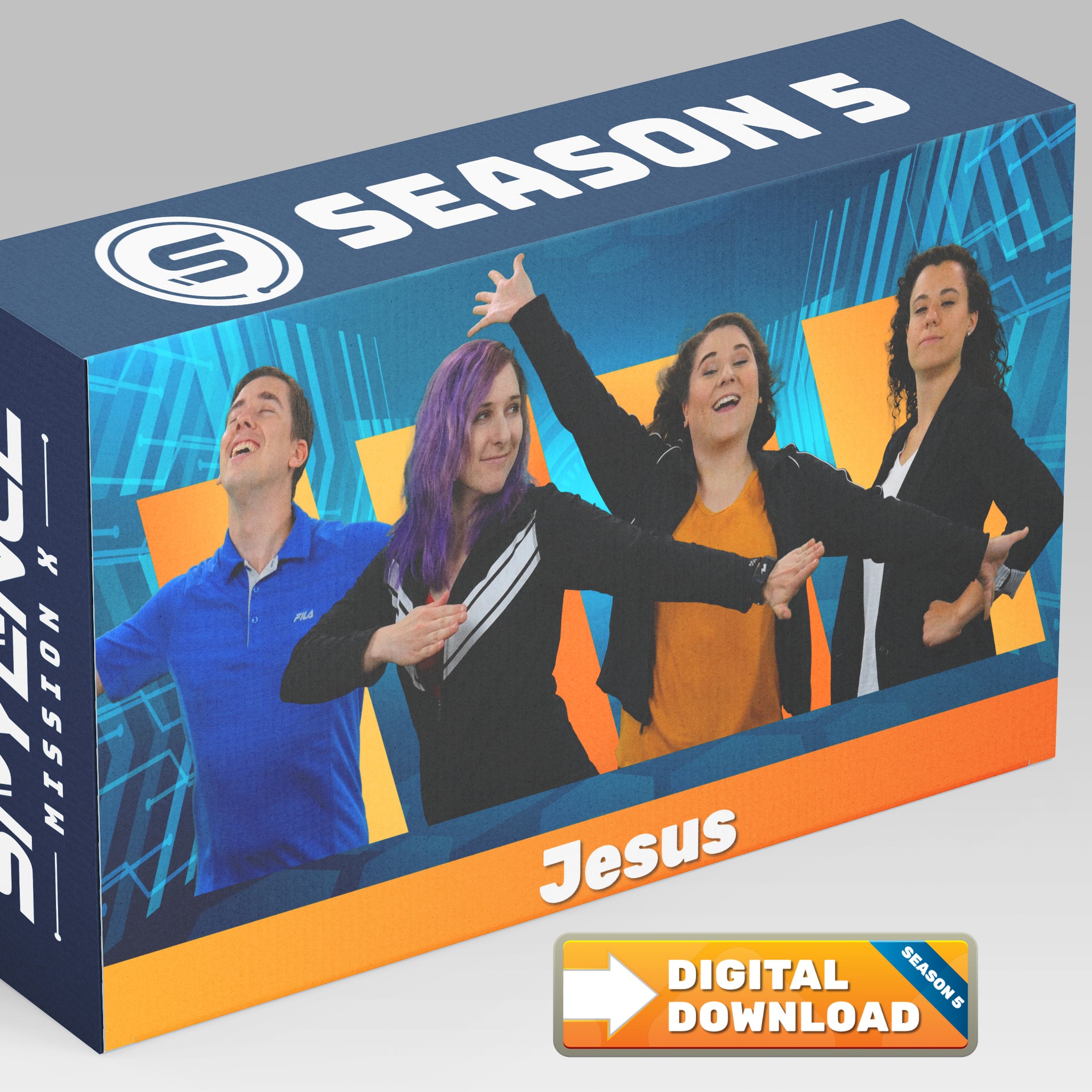 Spyence Season 5 gospel-centered kids church and Sunday school curriculum on Jesus with games and small group activities