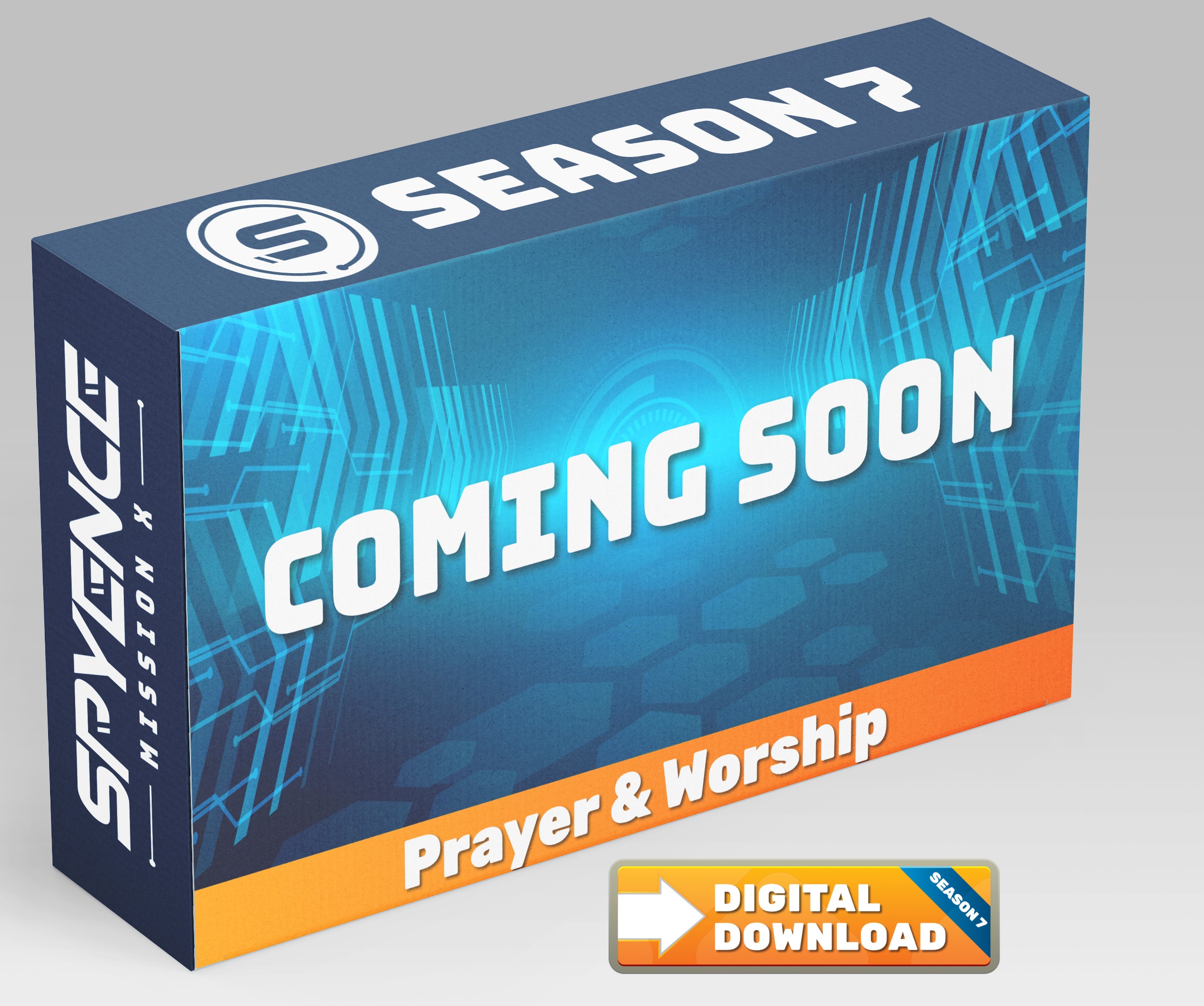 Spyence Season 7 gospel-centered kids church and Sunday school curriculum on prayer and worship with interactive activities